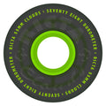 Ricta Clouds Wheels 55mm 78a - Transparent Black/Green (Set)