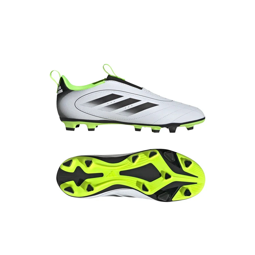 adidas Youth Goletto IX Firm/Multi-Ground Laceless Soccer Cleats