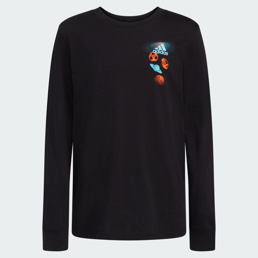 Kids' adidas Long Sleeve Space Age Tee