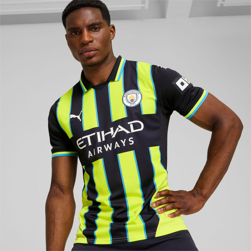 Puma Manchester City 24/25 Men's Stadium Away Soccer Jersey