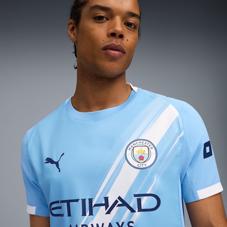 Puma Manchester City Authentic Men's Home Jersey 25/26