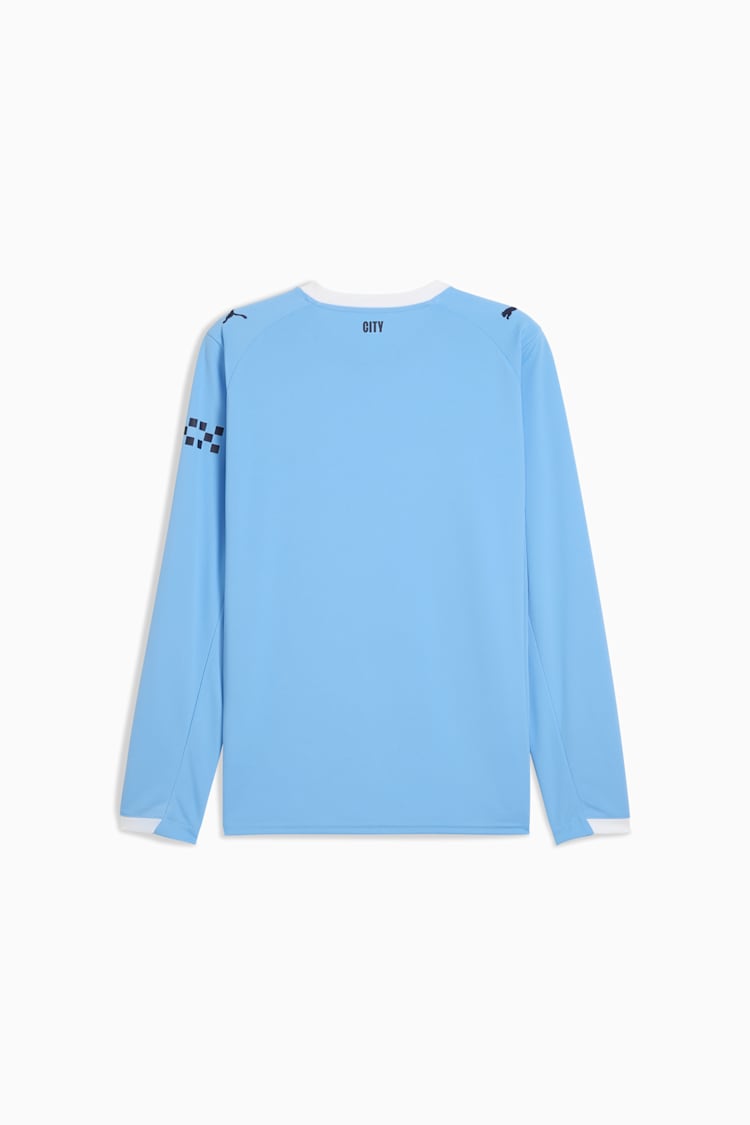 Puma Manchester City Men's Replica Home Long Sleeve Jersey 25/26