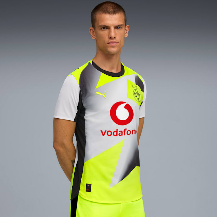 Puma Borussia Dortmund Authentic Away 25/26 Men's Soccer Jersey
