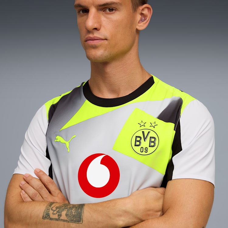 Puma Borussia Dortmund Authentic Away 25/26 Men's Soccer Jersey