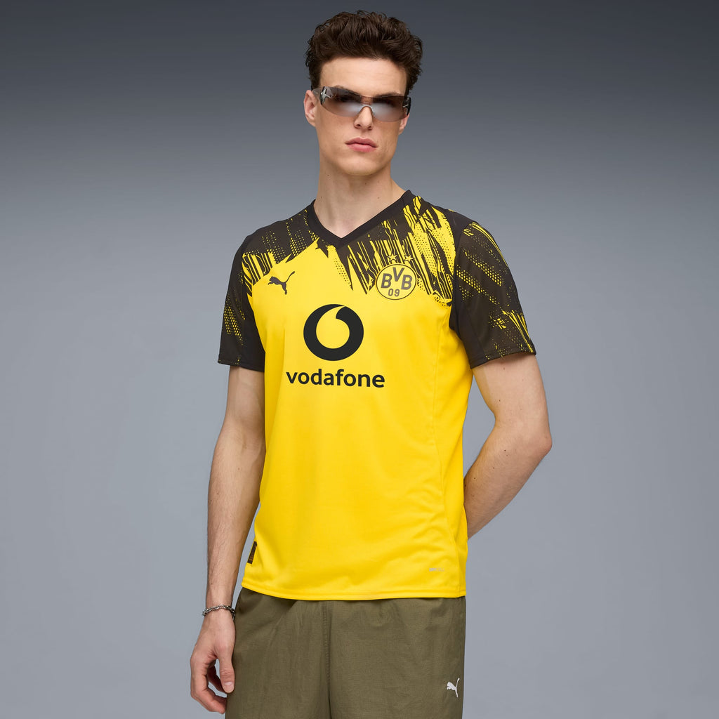 Puma Borussia Dortmund Replica Home 25/26 Men's Soccer Jersey