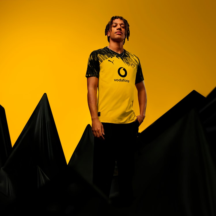 Puma Borussia Dortmund Replica Home 25/26 Men's Soccer Jersey