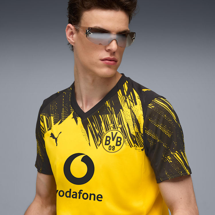 Puma Borussia Dortmund Replica Home 25/26 Men's Soccer Jersey