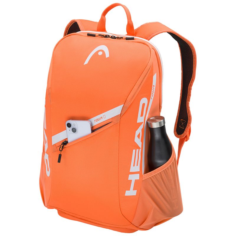 Head Tour Tennis Backpack 25L Bag Orange