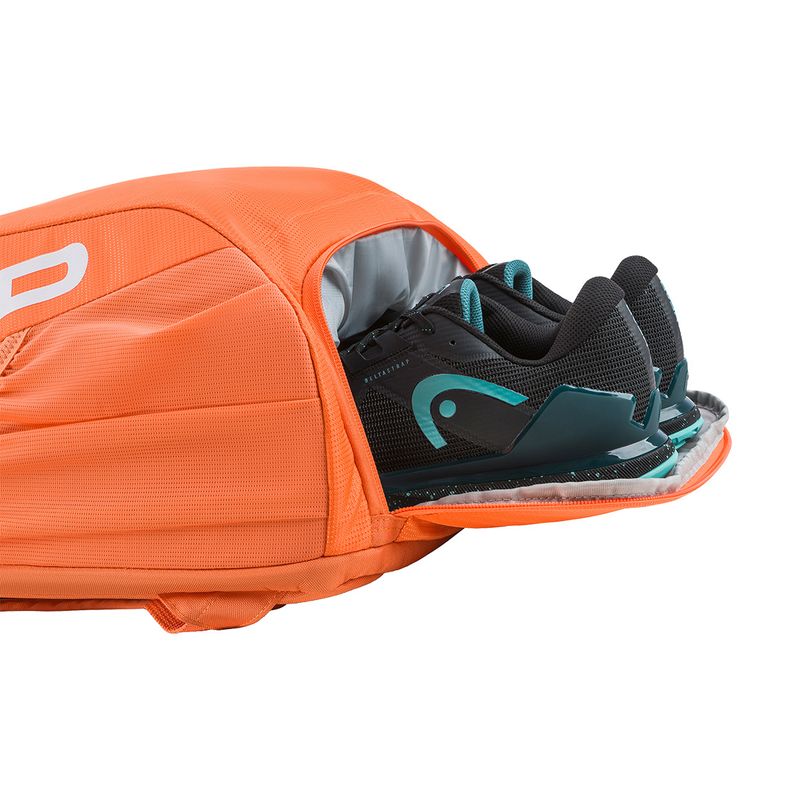 Head Tour Tennis Backpack 25L Bag Orange