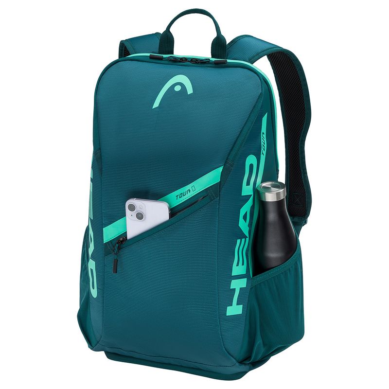 Head Tour Tennis Backpack 25L Bag Green