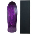 Moose Old School Deck 10" x 30" Stained Purple with Griptape