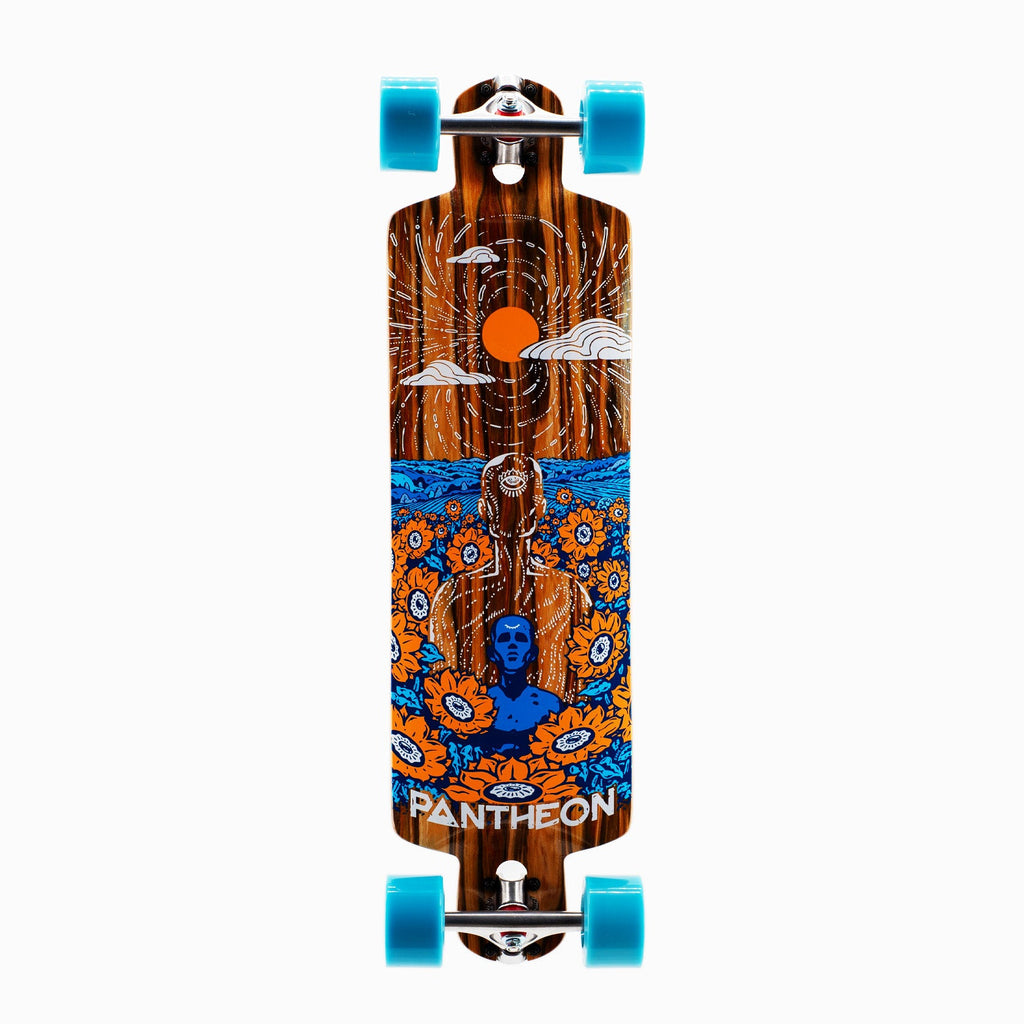 Pantheon Trip Fields Longboard Complete - 33.25"