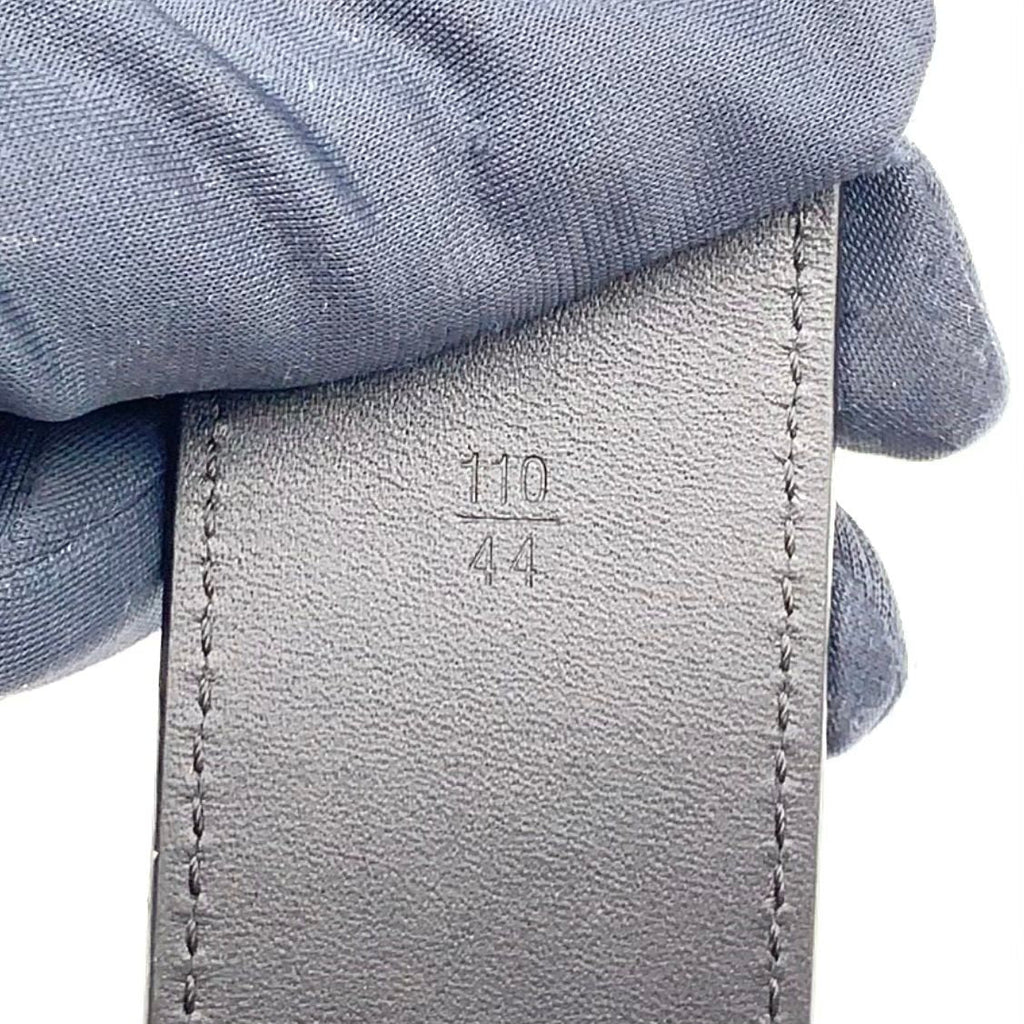Louis Vuitton Ceinture LV Initial Leather Black Belt