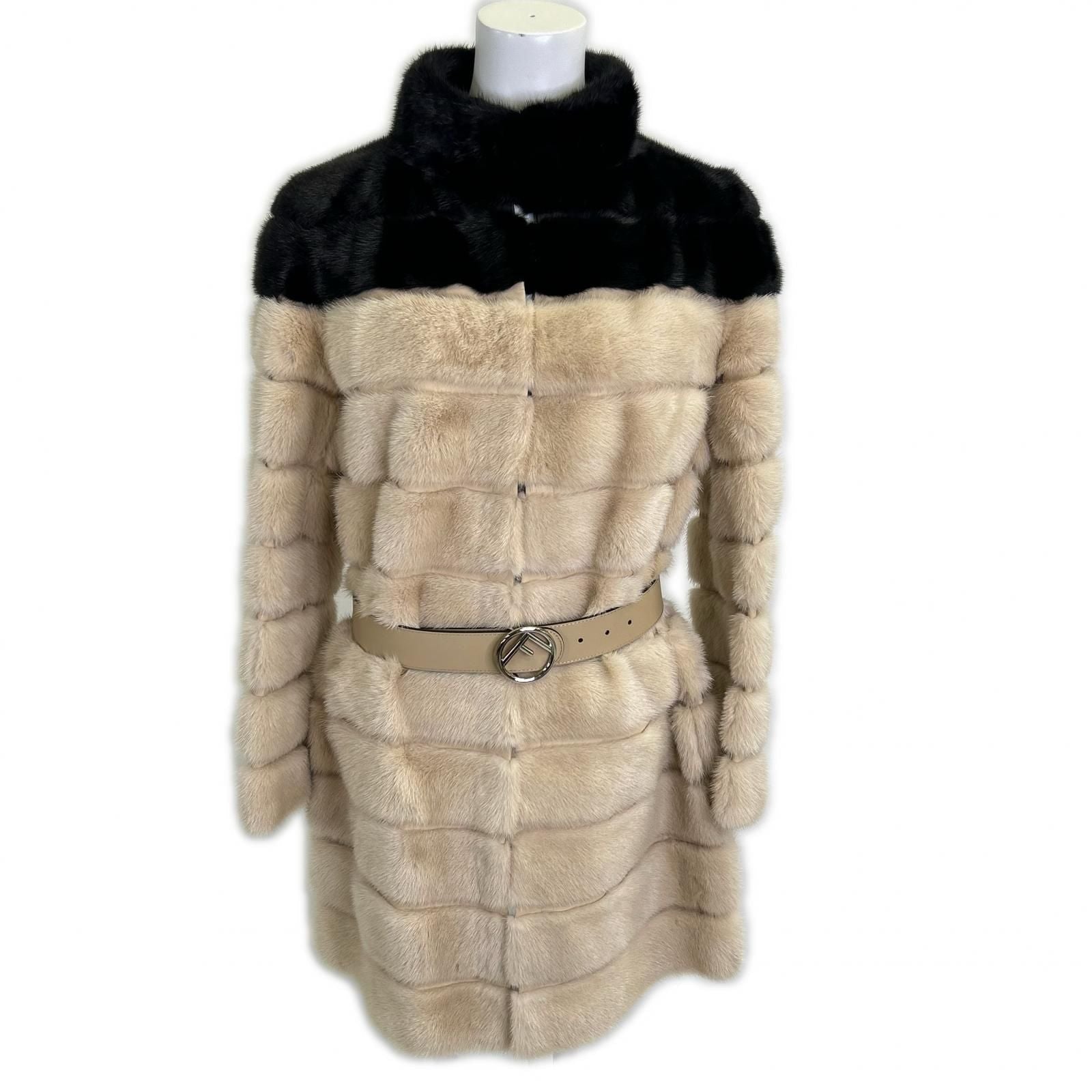 Fendi Waist Belt Mink 38