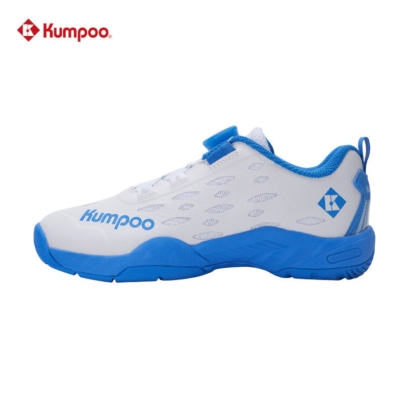 Kumpoo KH-J08 Badminton Shoe (White/Blue)