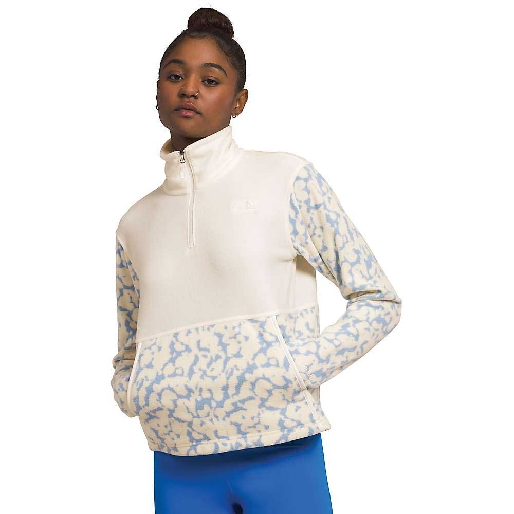 The North Face Womens Alpine Polartec 100 1/4 Zip Cowl Top