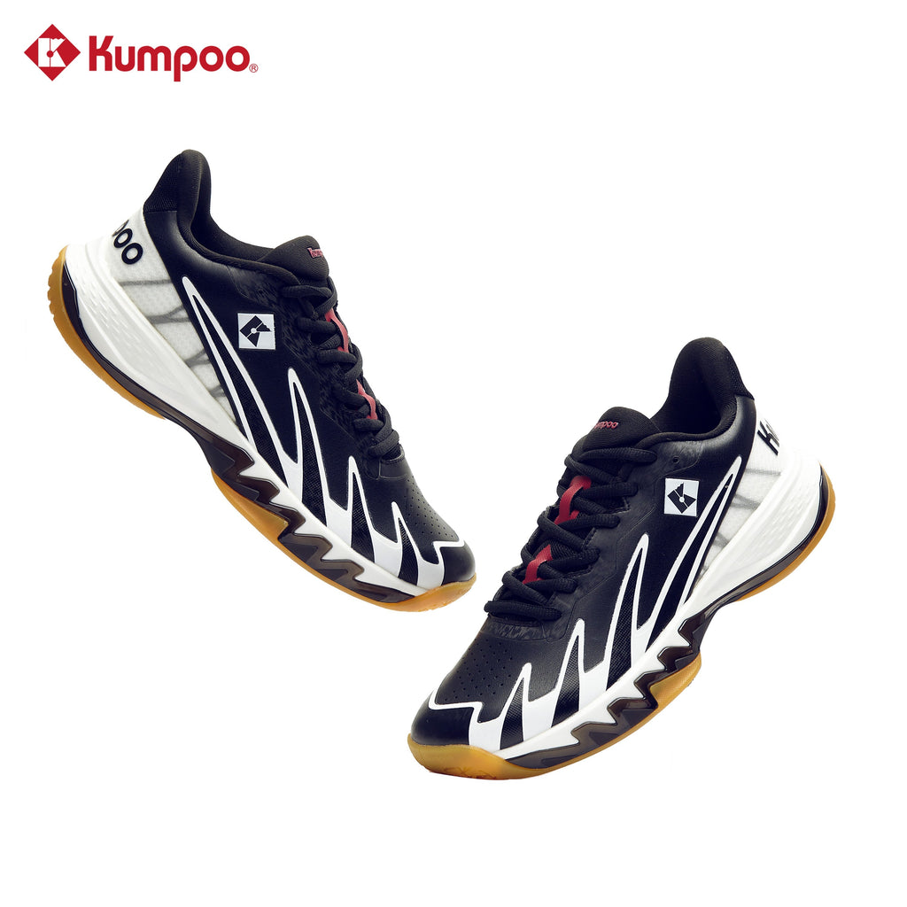 Kumpoo Badminton Shoe- KH-G828 (Black /White)