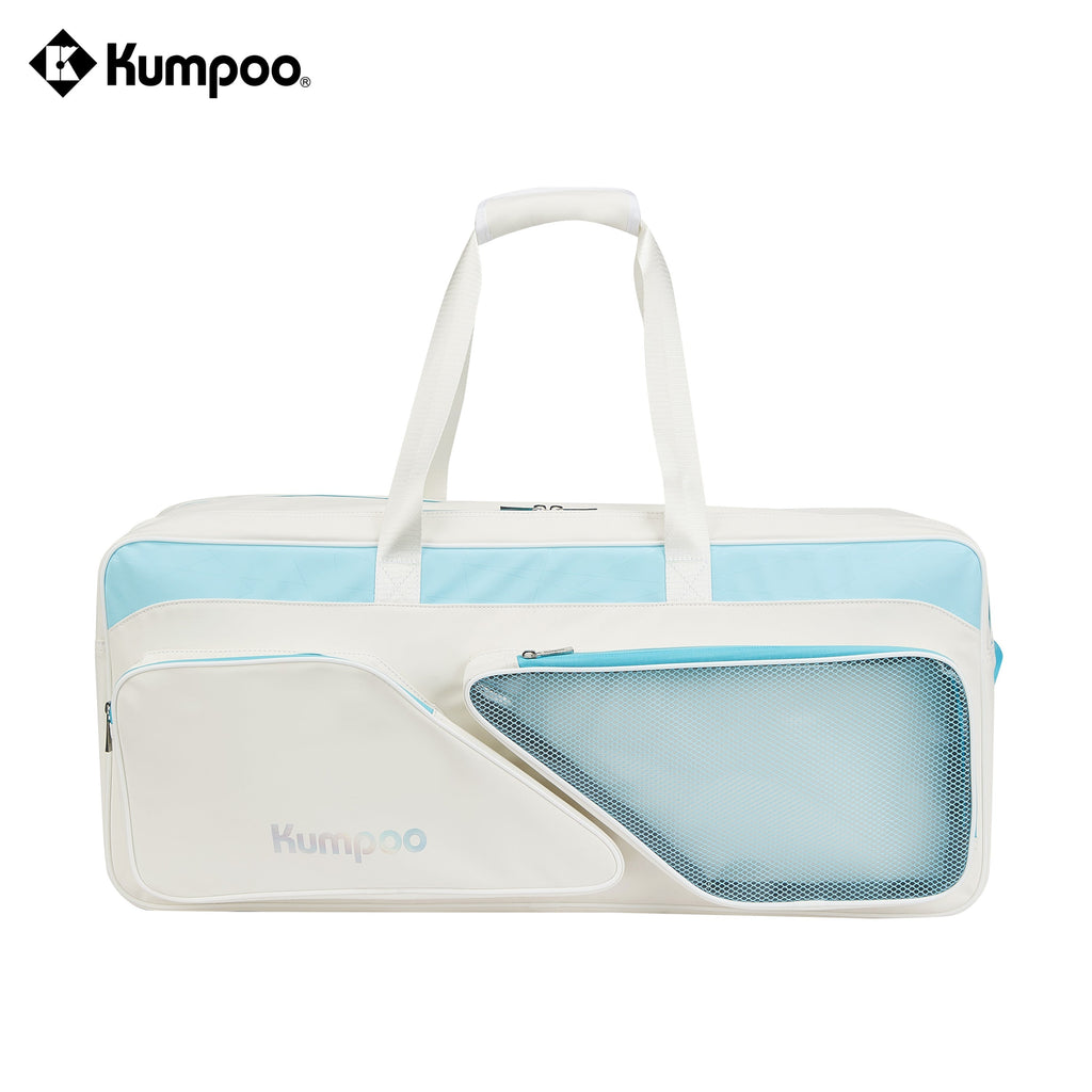 Kumpoo Badminton Bag- KB-561 [9 PK] (White/Blue)