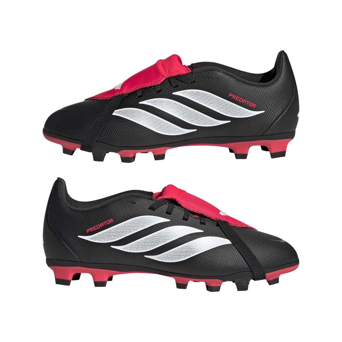 adidas Youth Predator Club Fold-Over Tongue Firm Ground/Multi Ground Football Cleats