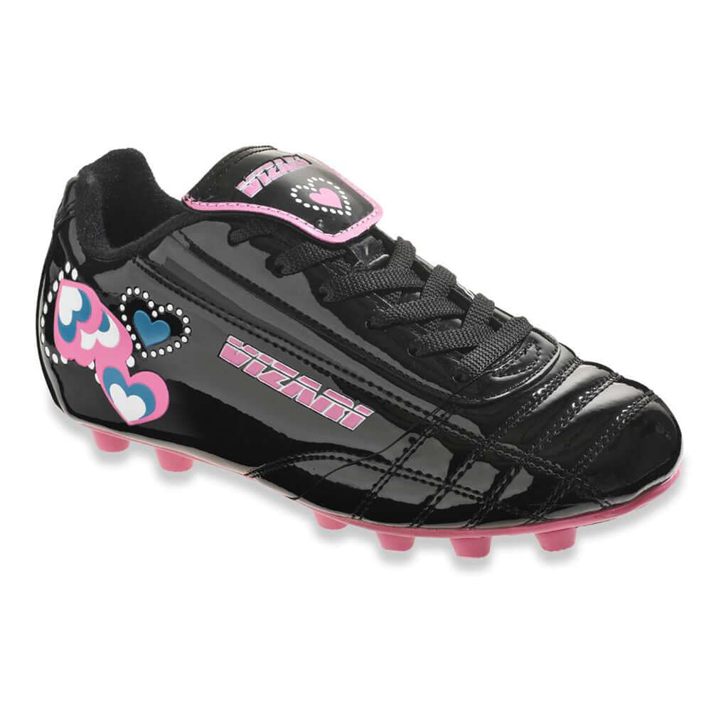 Vizari Youth Shiny Retro Hearts Firm Ground Soccer Cleats