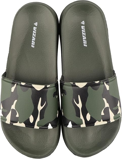 Vizari Men's Camo SS Soccer Slide Sandals