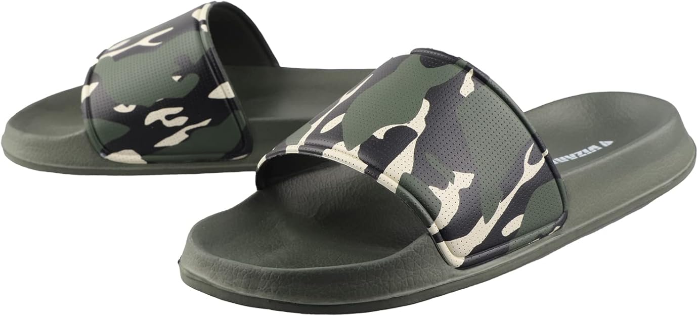 Vizari Men's Camo SS Soccer Slide Sandals