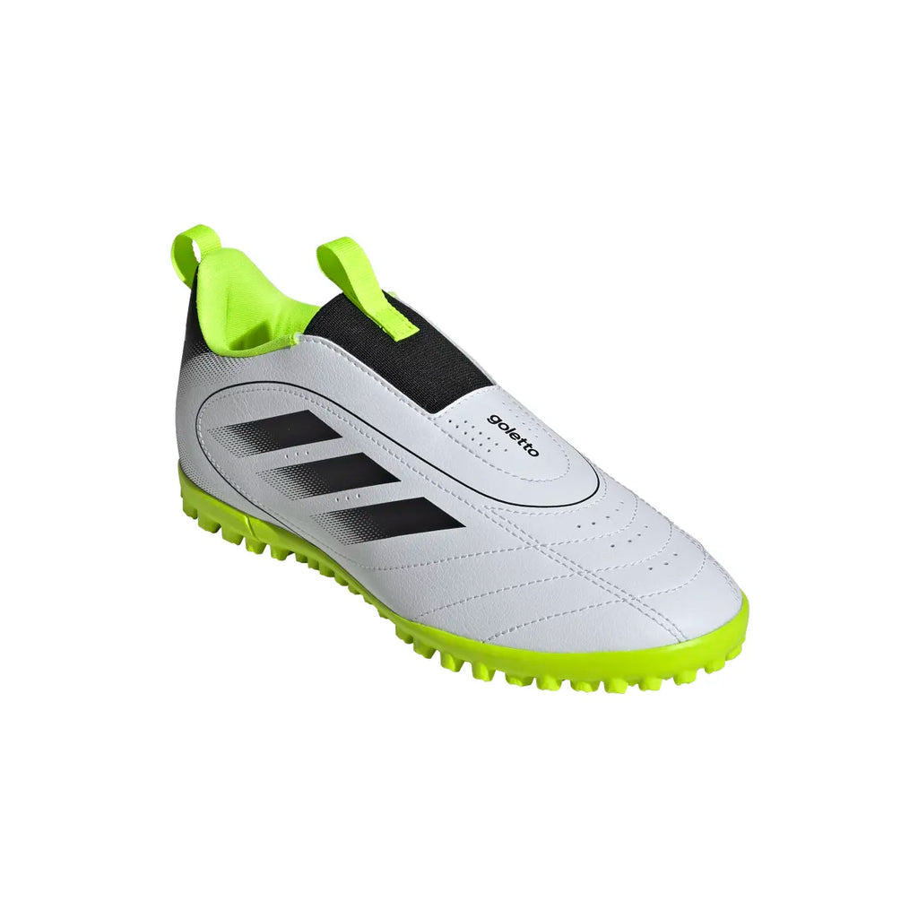 adidas Youth Goletto IX Laceless Turf Soccer Cleats