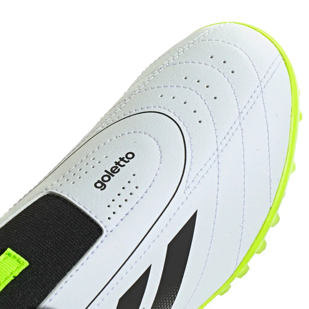 adidas Youth Goletto IX Laceless Turf Soccer Cleats