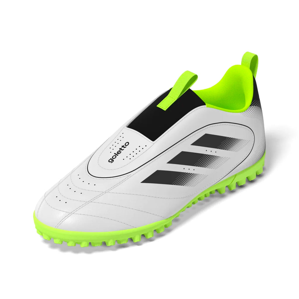 adidas Youth Goletto IX Laceless Turf Soccer Cleats