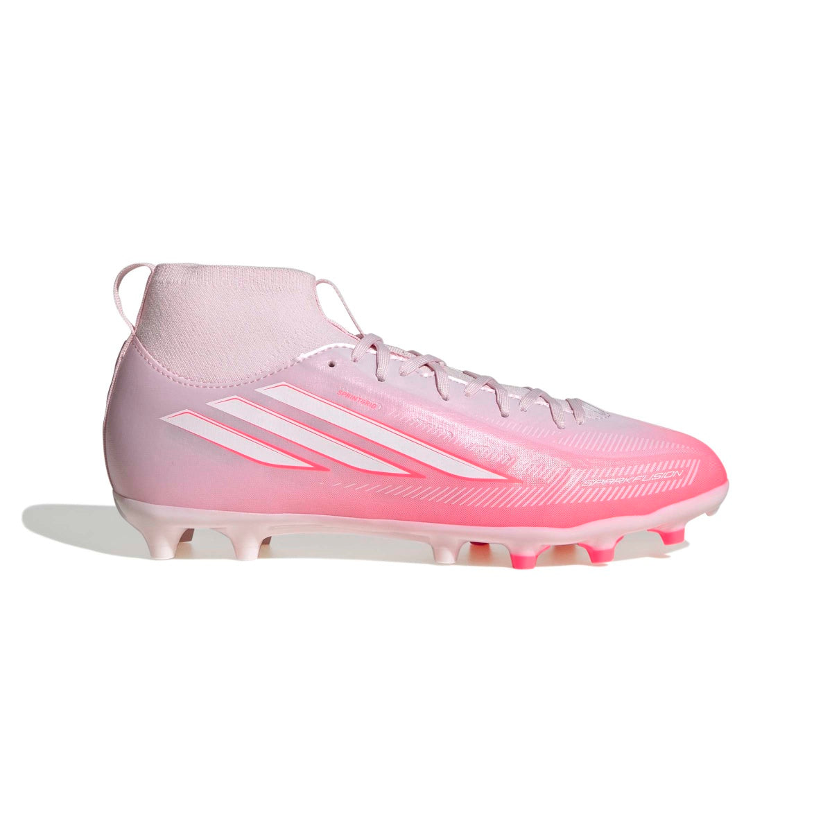 adidas Youth F50 Sparkfusion League Mid Cut Firm Ground / Artificial Grass Football Cleats