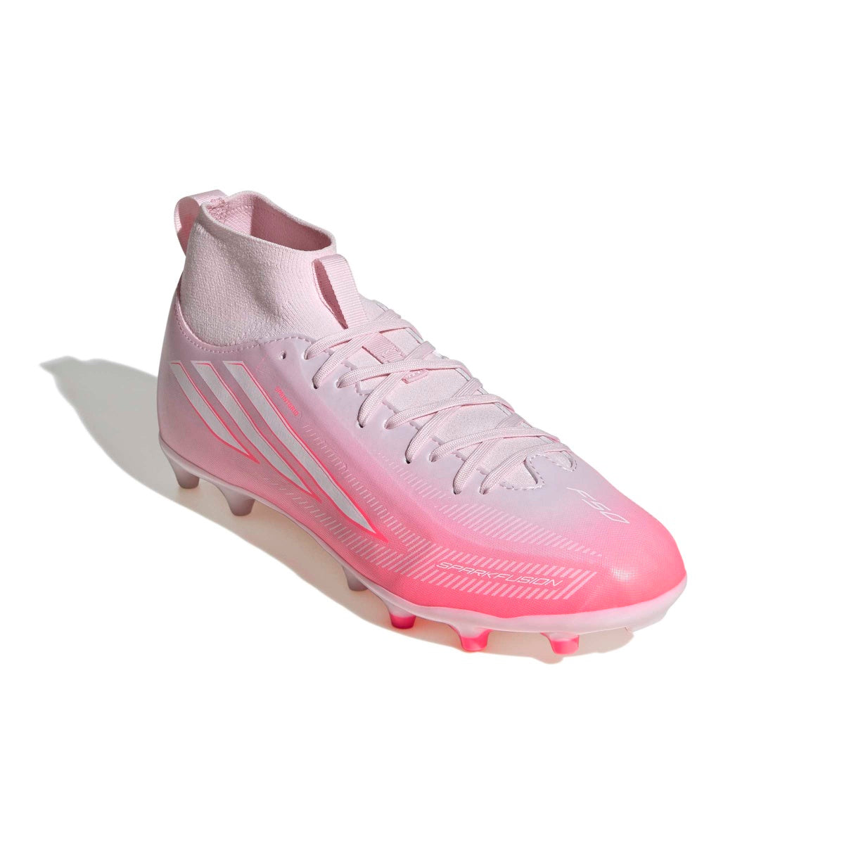 adidas Youth F50 Sparkfusion League Mid Cut Firm Ground / Artificial Grass Football Cleats