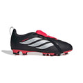 adidas Youth Predator Club Fold-Over Tongue Elastic Laces Firm/Multi Ground Soccer Cleats