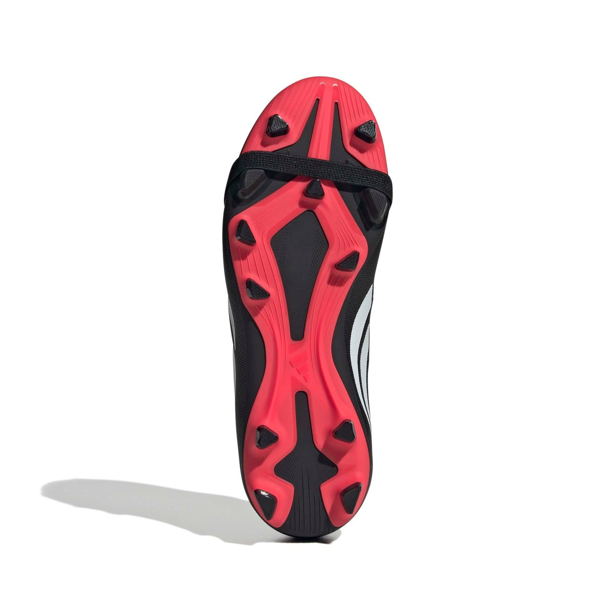 adidas Youth Predator Club Fold-Over Tongue Elastic Laces Firm/Multi Ground Soccer Cleats