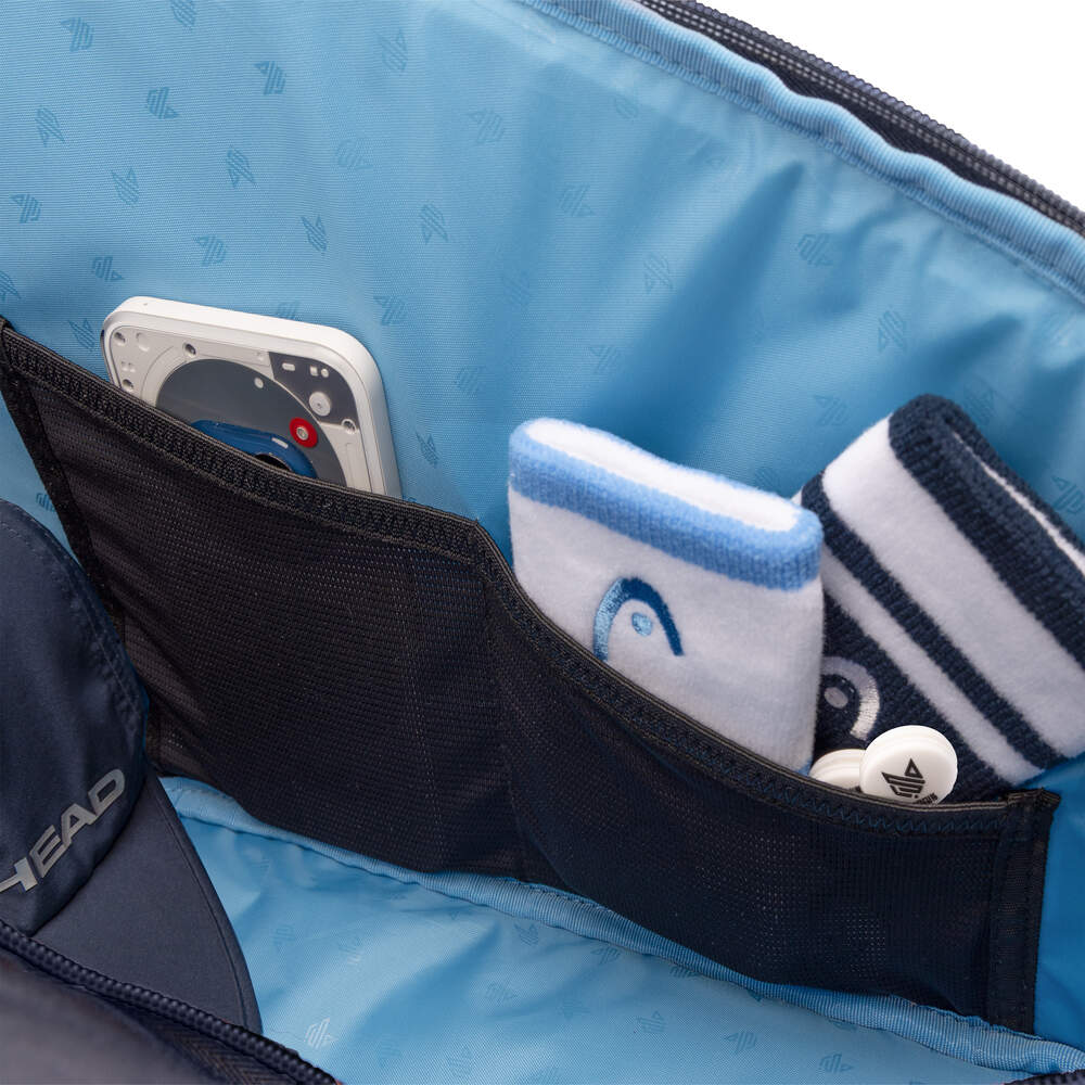 Head Pro Racquet XL Tennis Bag 12 Pack Navy