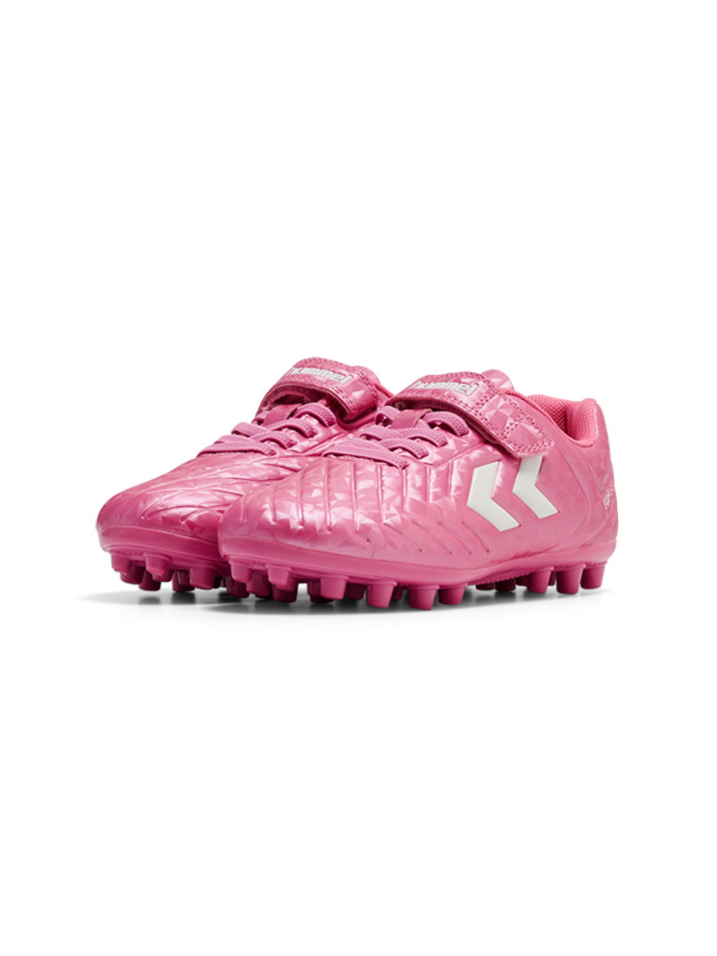 hummel Youth Top Star Mid Ground Velcro 2.0 Cleats