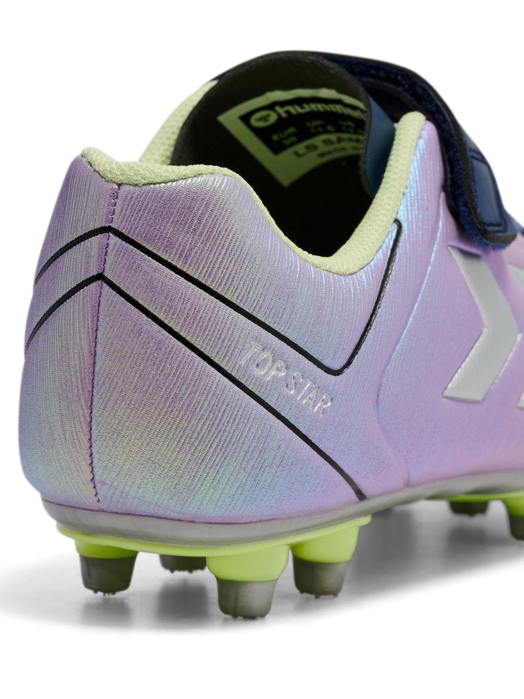 hummel Youth Top Star Firm Ground 2.0 Velcro Cleats