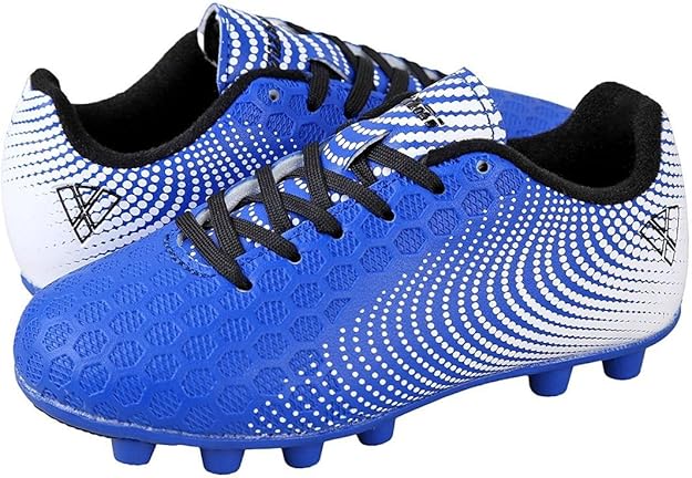 Vizari Youth Stealth Firm Ground Soccer Cleats