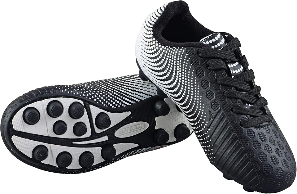 Vizari Youth Stealth Firm Ground Soccer Cleats