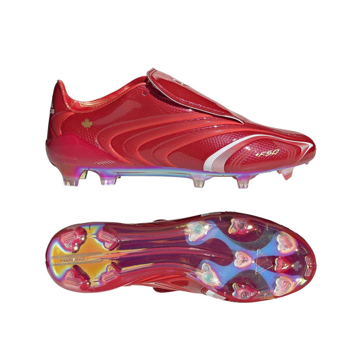 adidas Adult F50 Tunit Firm Ground Soccer Cleats
