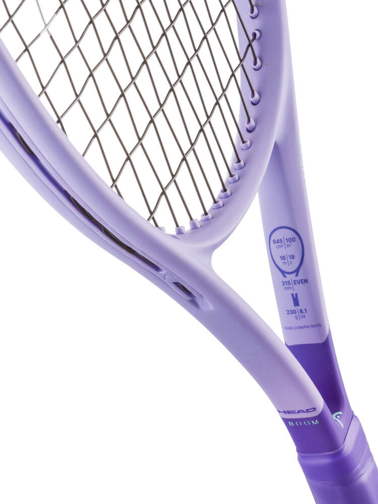 Head Boom Junior 25 Tennis Racquet 2026 Purple
