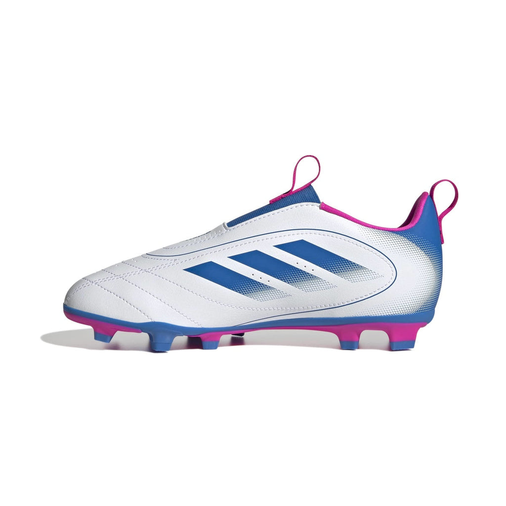 adidas Youth Goletto IX Firm/Multi-Ground Laceless Soccer Cleats