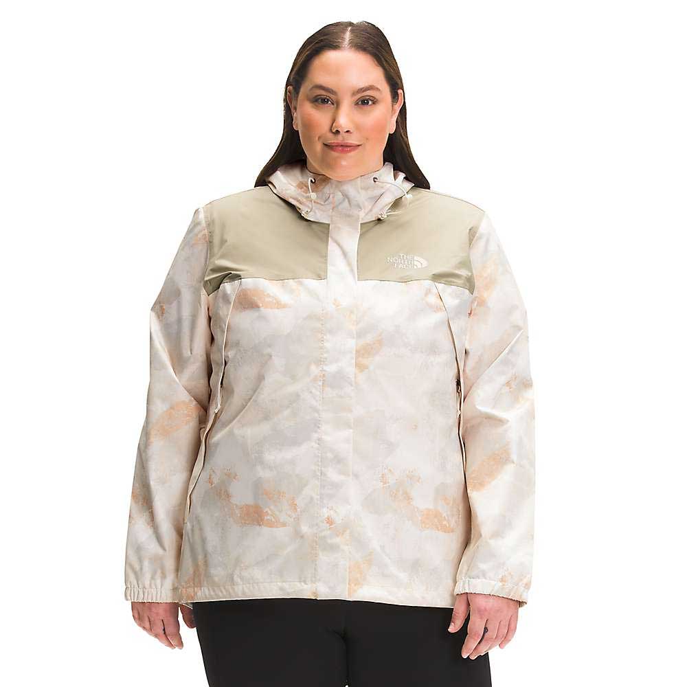 The North Face Womens Printed Plus Antora Jacket