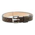 Louis Vuitton Monogram Belt 70 Brown Leather