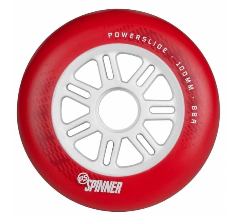 Powerslide Spinner 100mm/88A Wheels (Pack of 3)
