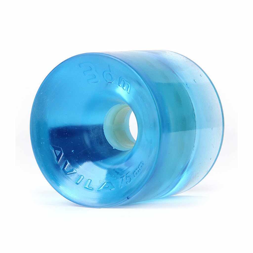 Seismic 3DM Avila Wheels 75x65mm 75a - Crystal Clear Blue (Set of 4)