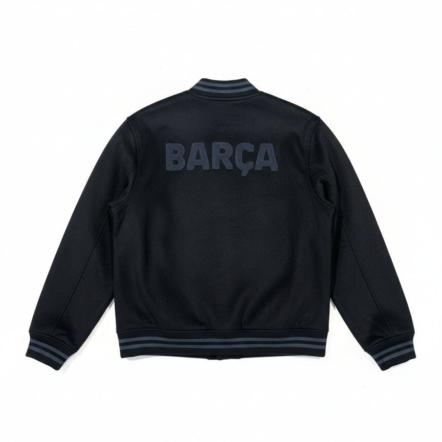 Sport Design Sweden FC Barcelona Youth Varsity Wool Jacket