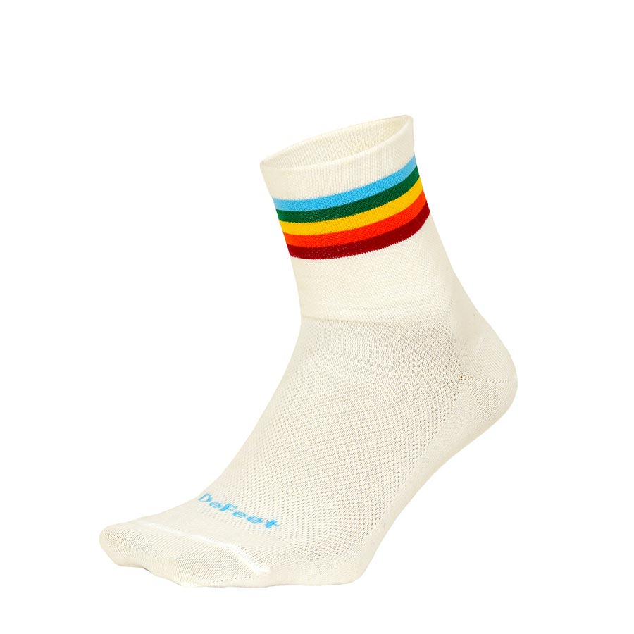DeFeet Wooleator Wool Blend 3'' Socks Prism L Pair