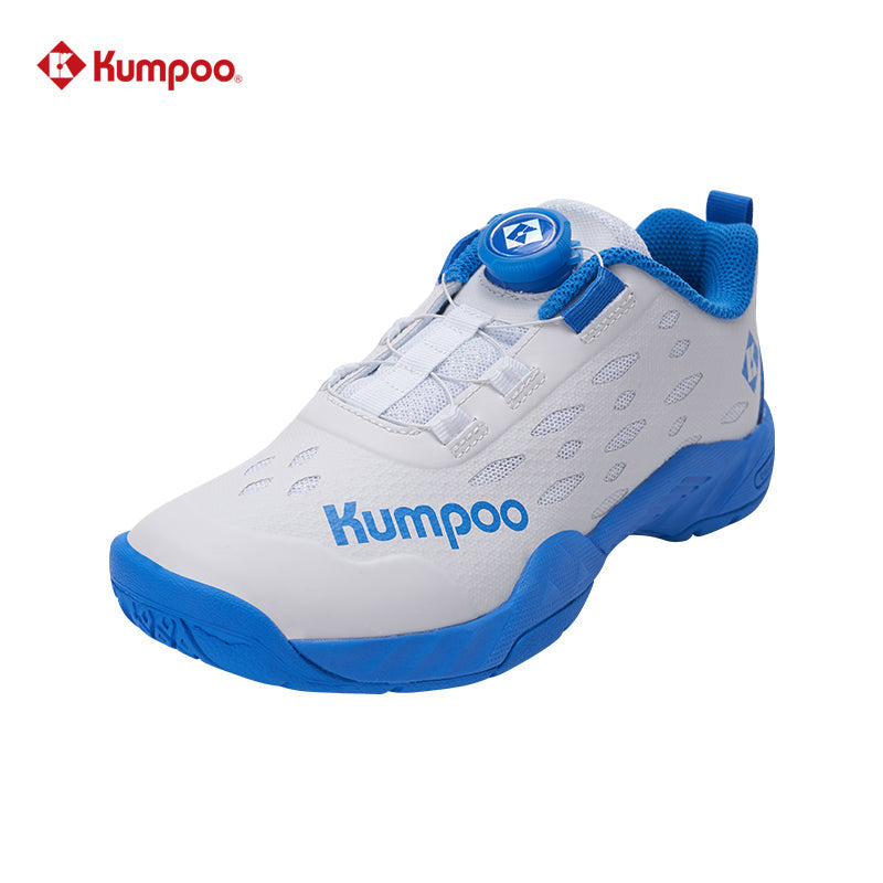 Kumpoo KH-J08 Badminton Shoe (White/Blue)