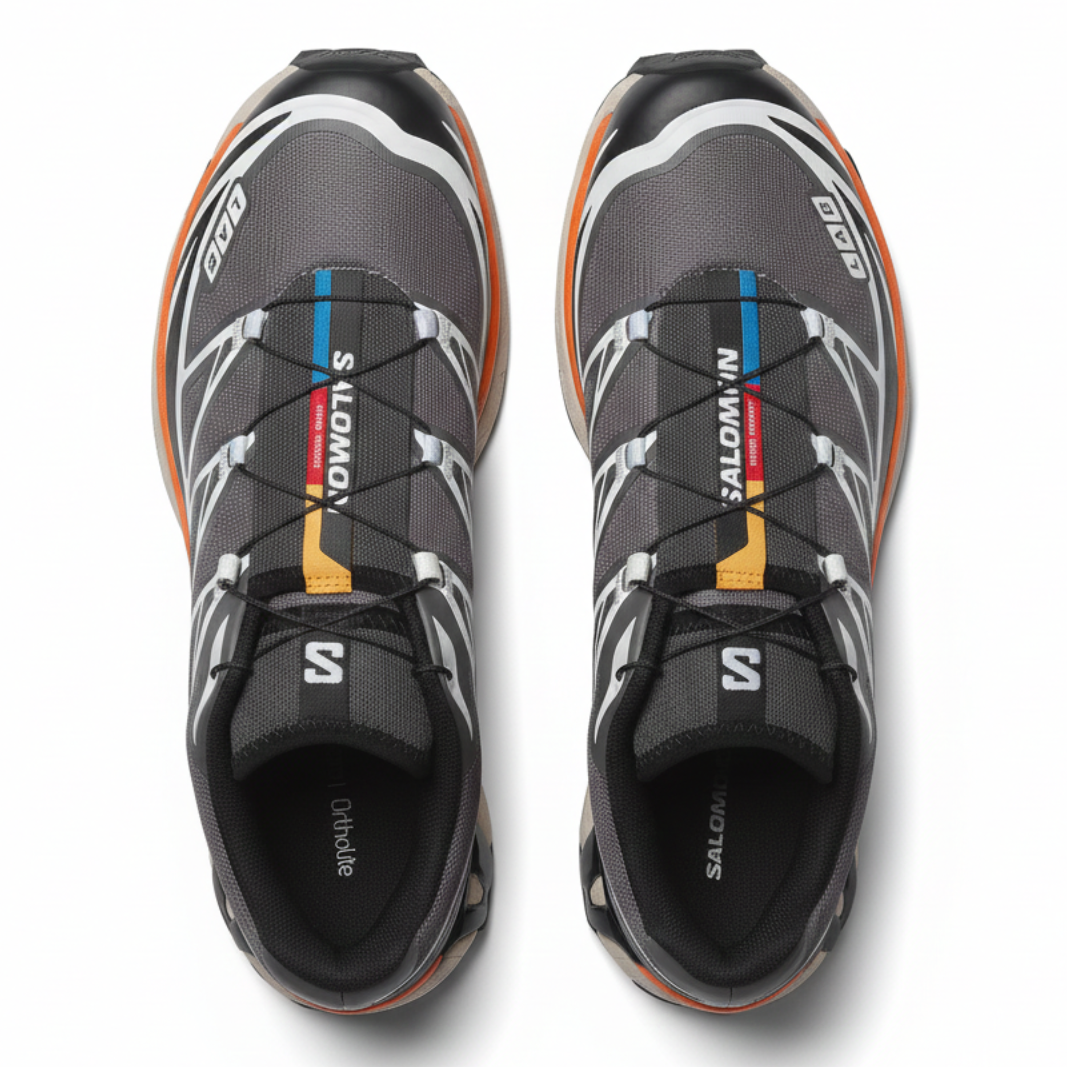 Salomon Men's XT-6 Pewter/Black/Turmeric