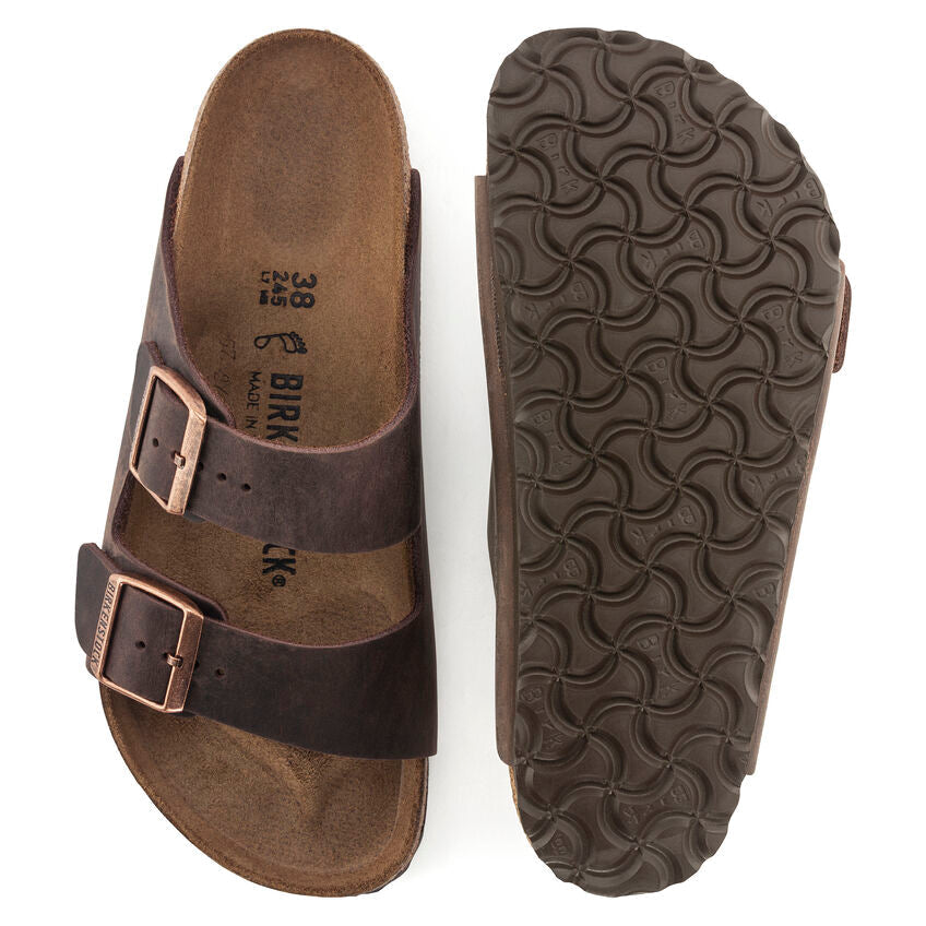 Unisex Arizona Oiled Leather Habana Medium/Narrow